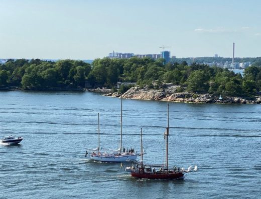 Åka Båt Till Fjäderholmarna