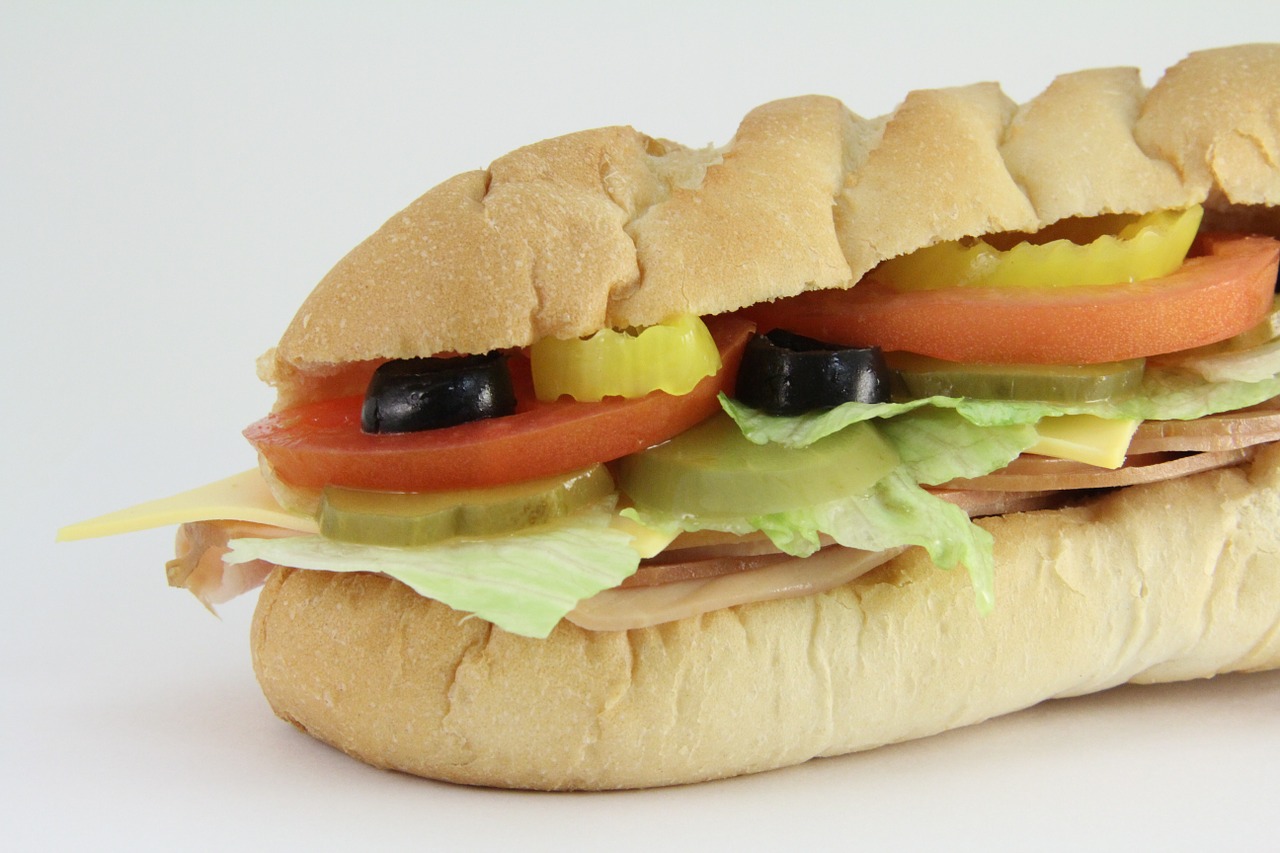submarine sandwich, sub, subway